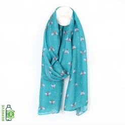 Mooch-andover Gifts For Teachers Peace Of Mind Recycled Bumblebee Scarf