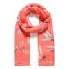 Mooch-andover Dragonfly Scarf - Coral Gifts For Teachers