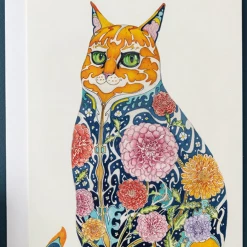 Mooch..... Daniel Mackie Ginger Tom Cat Greetings Card