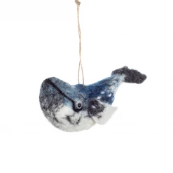 Mooch..... New Arrivals Buster Whale Hanging Felt Decoration