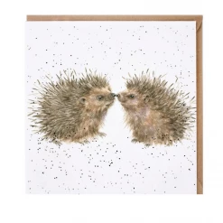 Mooch..... Greetings Cards Greetings Card Wrendale Designs - Hogs And Kisses