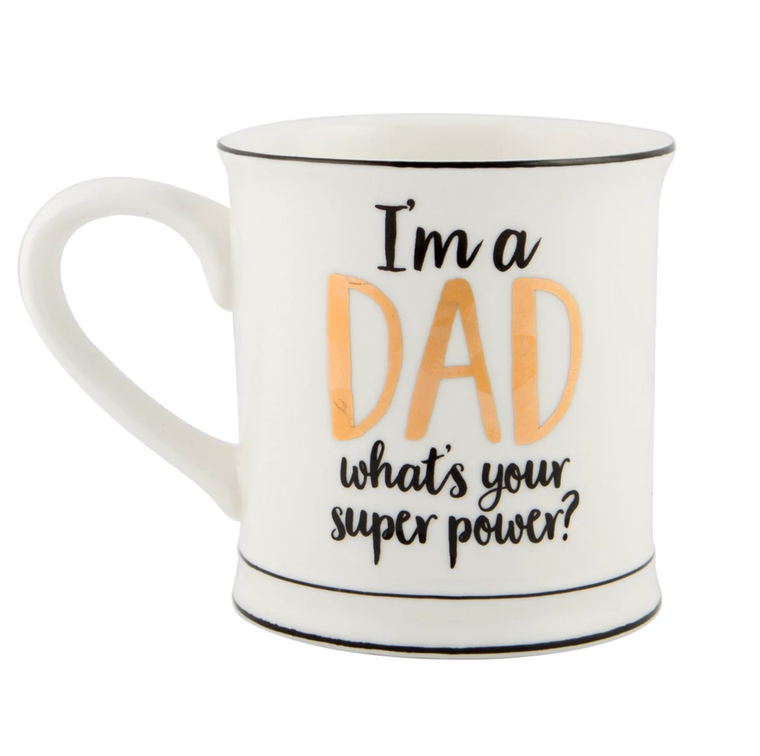 Mooch..... New Arrivals Sass & Belle Dad Superpower Mug Mooch..... New Arrivals Sass & Belle Dad Superpower Mug