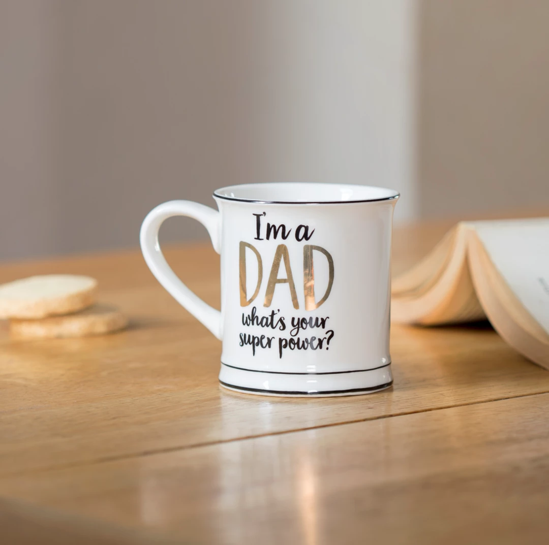 Mooch..... New Arrivals Sass & Belle Dad Superpower Mug Mooch..... New Arrivals Sass & Belle Dad Superpower Mug