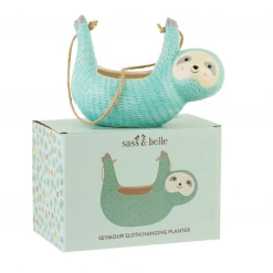 Mooch..... Sass & Belle Seymour Sloth Planter Hanging Planter