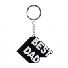 Mooch..... Home Furnishings And Gifts Best Dad Enamel Keyring