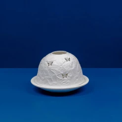 Mooch-andover New Arrivals Light-Glow Land Of Butterflies Tealight Candle Holder