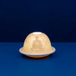 Mooch-andover Light-Glow Buddha Tealight Candle Holder