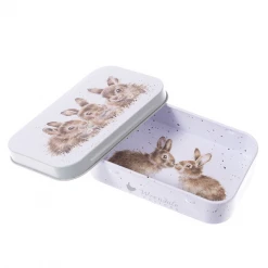 Mooch..... Wrendale Trinket Tin - Daisy Chain Rabbits New Arrivals