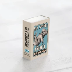 Mooch..... New Arrivals Wool Felt Koala Bear Spirit Animal In A Matchbox