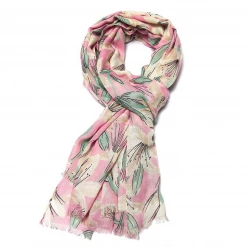 Mooch-andover Lily Print Scarf - Pink New Arrivals