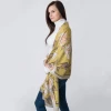 Mooch..... New Arrivals Carrie Rose Wrap Scarf - Ochre