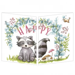 Mooch..... Greetings Cards Sophie Turrel Folding Greetings Card - Best Friends CT329