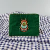 Mooch..... My Doris Velvet Forest Green Beetle Coin Purse