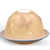 Mooch-andover Light-Glow Butterfly Paradise Tealight Candle Holder