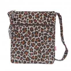 Mooch..... Lua Cross Body Zipped Purse - Leopard Handbags & Purses