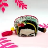 Mooch..... House Of Disaster Frida Kahlo Embroidered Makeup Bag