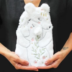 Mooch..... Polar Bear And Baby Hot Water Bottle