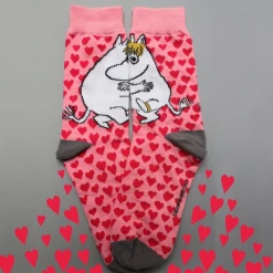 Mooch-andover Moomin Socks Hearts