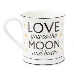 Mooch..... New Arrivals Sass & Belle Love You To The Moon & Back Golden Stars Mug