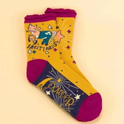 Mooch-andover Powder Zodiac Socks Sagittarius