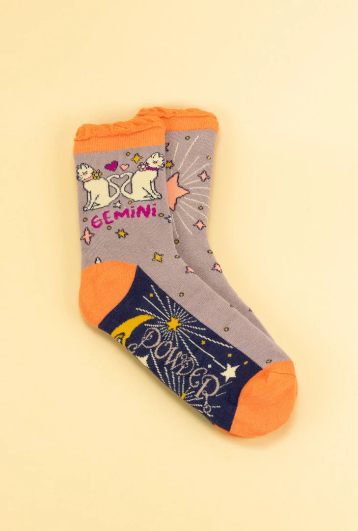 Mooch-andover Powder Zodiac Socks Gemini Mooch-andover Powder Zodiac Socks Gemini