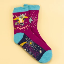 Mooch-andover Powder Zodiac Socks Taurus