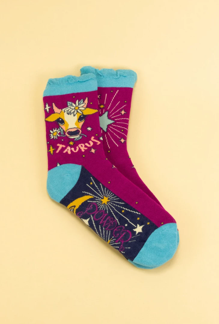Mooch-andover Powder Zodiac Socks Taurus Mooch-andover Powder Zodiac Socks Taurus