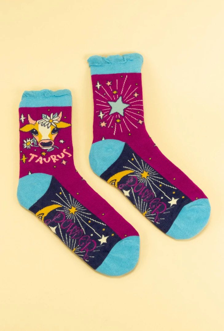 Mooch-andover Powder Zodiac Socks Taurus Mooch-andover Powder Zodiac Socks Taurus