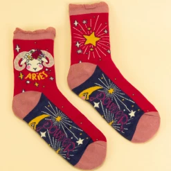Mooch-andover Powder Zodiac Socks Aries