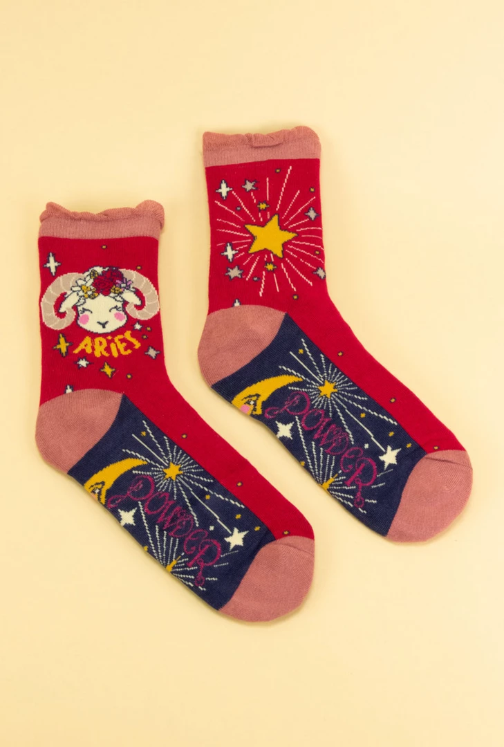 Mooch-andover Powder Zodiac Socks Aries Mooch-andover Powder Zodiac Socks Aries