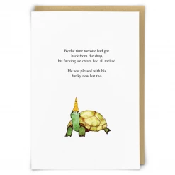 Mooch..... New Arrivals Zeppelinmoon Greetings Card Tortus