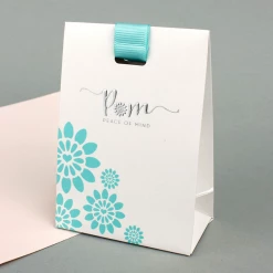 Mooch..... Peace Of Mind Silver Plated Hoop And Heart Charm Earrings Gifts For Teachers