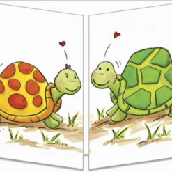 Mooch..... Greetings Cards Sophie Turrel Folding Greetings Card - Love CT266