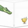 Mooch..... Sophie Turrel Folding Greetings Card - Crocodile CT1