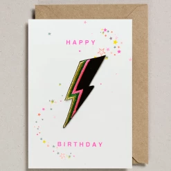 Mooch..... Iron On Patch Card Birthday Bolt Greetings Cards