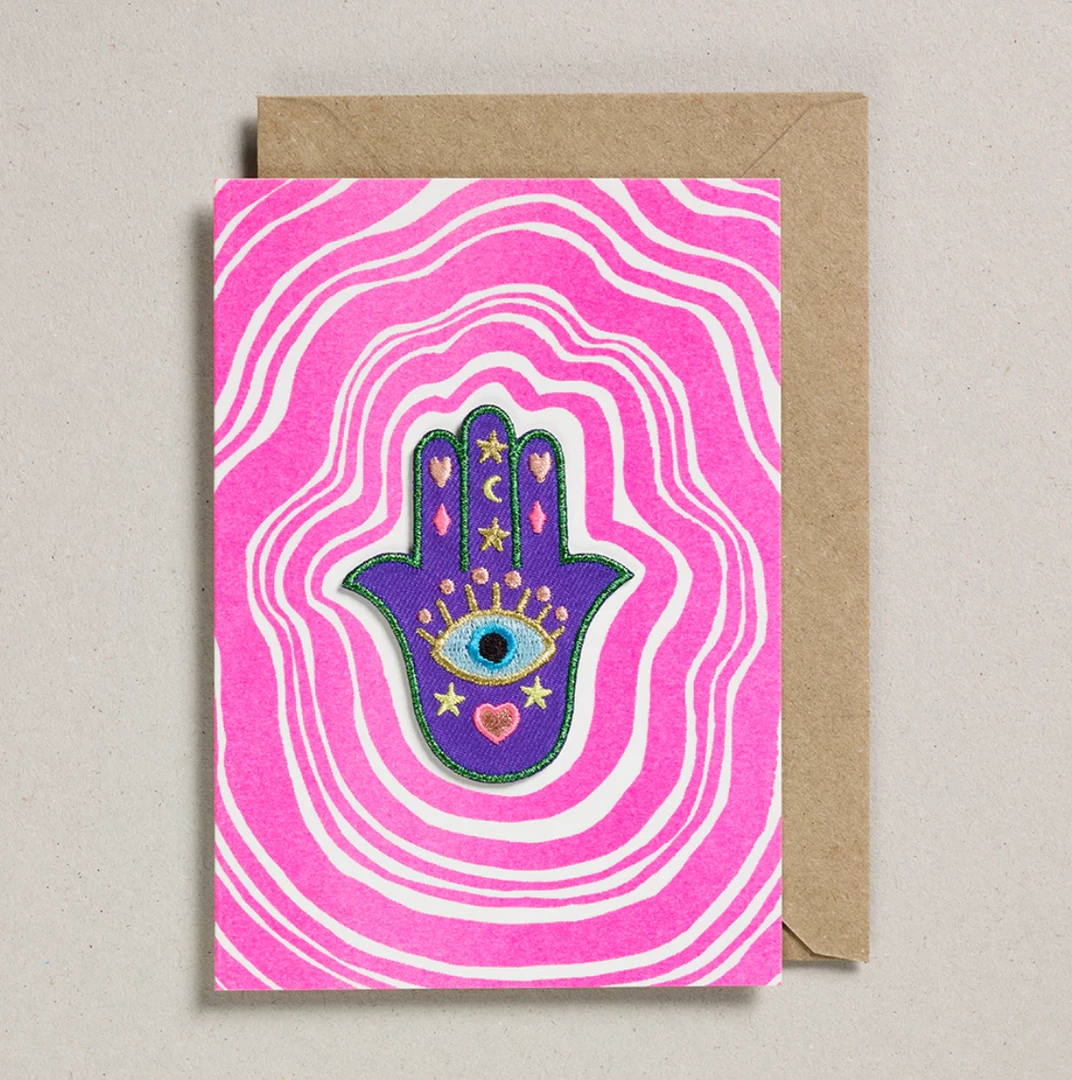 Mooch..... Iron On Patch Card Lucky Hand Greetings Cards Mooch..... Iron On Patch Card Lucky Hand Greetings Cards