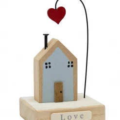 Mooch..... Wooden Heart And Home Decoration