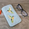 Mooch..... Velvet Hummingbird Glasses Case