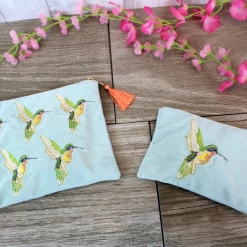 Mooch..... Gifts For Teachers Velvet Hummingbird Pouch