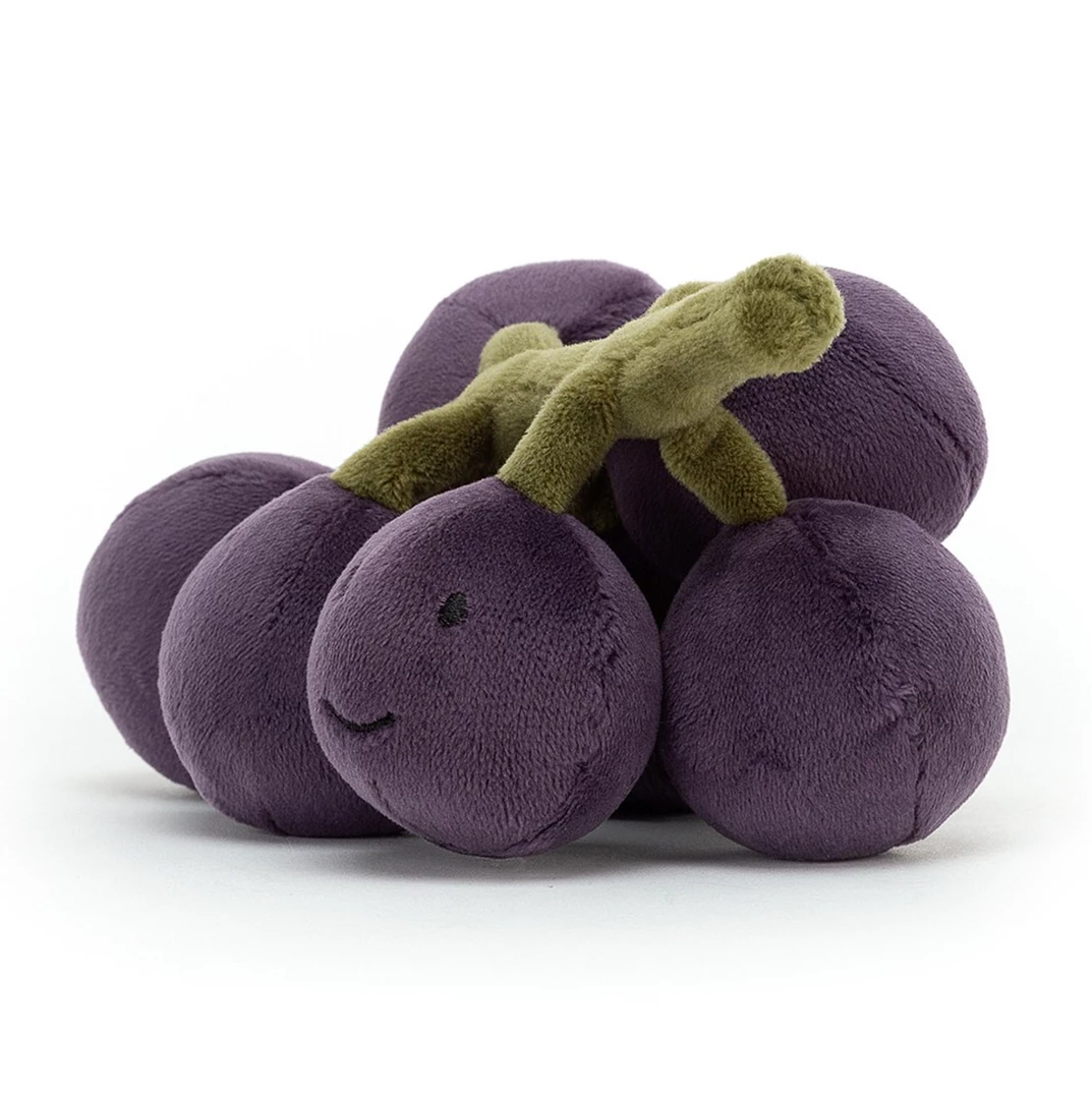 Mooch..... Jellycat Fabulous Fruit Grapes Mooch..... Jellycat Fabulous Fruit Grapes