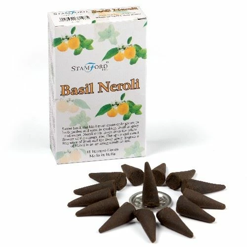Mooch-andover Incense And Cones Incense Cones - Basil Neroli Mooch-andover Incense And Cones Incense Cones - Basil Neroli