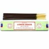 Mooch-andover Incense And Cones Satya Nag Champa Incense Sticks 15g - Lemon Grass